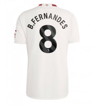 Maillot de foot Manchester United Bruno Fernandes #8 Troisième 2023-24 Manches Courte